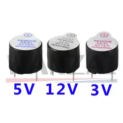 10PCS Active Buzzer 3V/5V/12V/16R TMB12A03 TMB12A05 TMB12A12 Magnetic Long Continous Beep Tone 12095 12*9.5mm Mini Plug Speaker