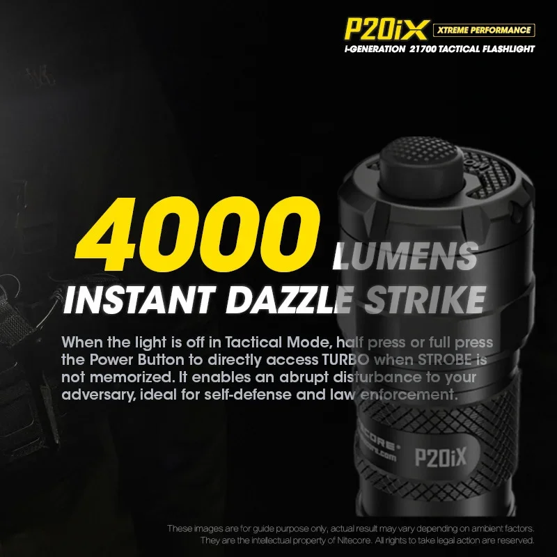 NITECORE P20iX التكتيكية مضيا مشاعل قابلة للشحن السوبر مشرق الصيد الشعلة اليد ضوء دورية فانوس ربح الشعلة