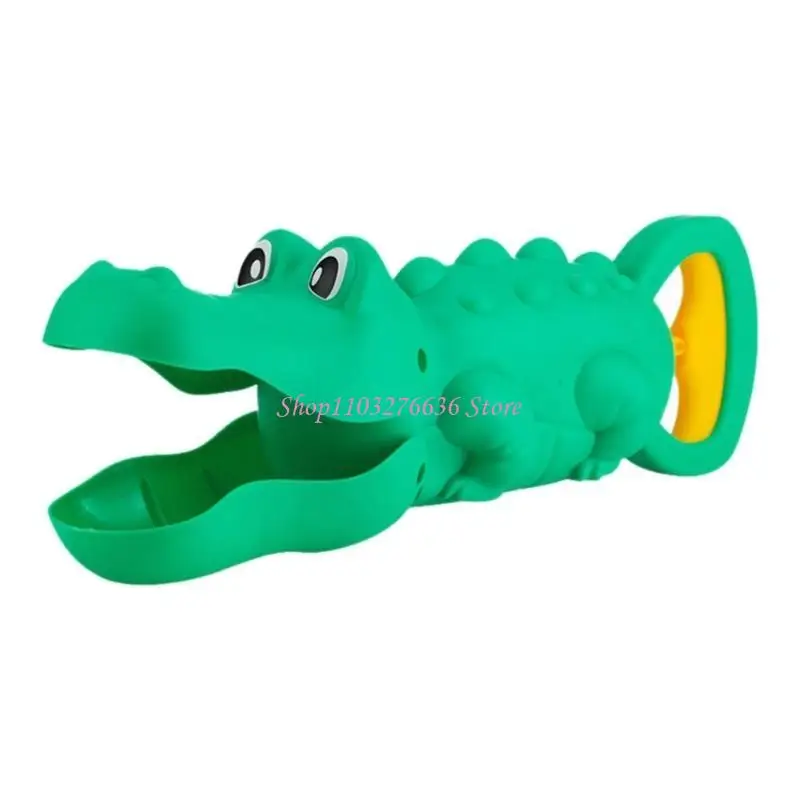 R6FD Cartoon Beach Toy Mechanical Claw Sand Play Kids Fine Motor Skill Training Clamp Robot Arm Sand Digging Tool Garden Toy
