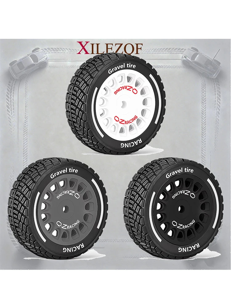 4 Stück Rally Offroad-Buggy-Radnaben & -Reifen für 1/14 MJX Hyper Go 14301-14304 RC Auto Upgrade-Teile