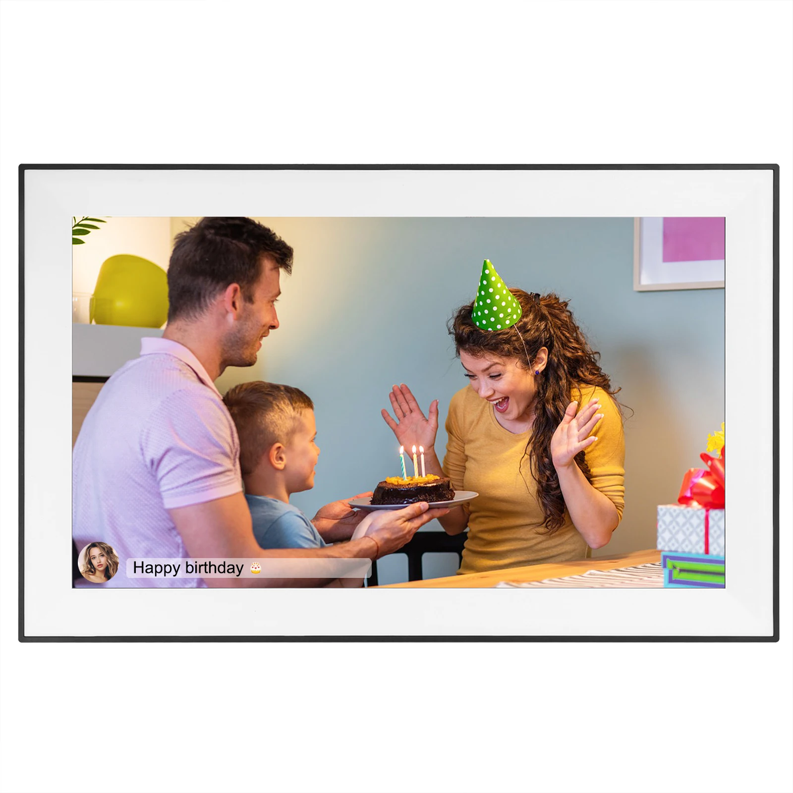 15,6 inch digitale fotolijst 32 GB geheugen 1920x1080 IPS HD touchscreen afspelen VideoElektronische slimme digitale fotolijst