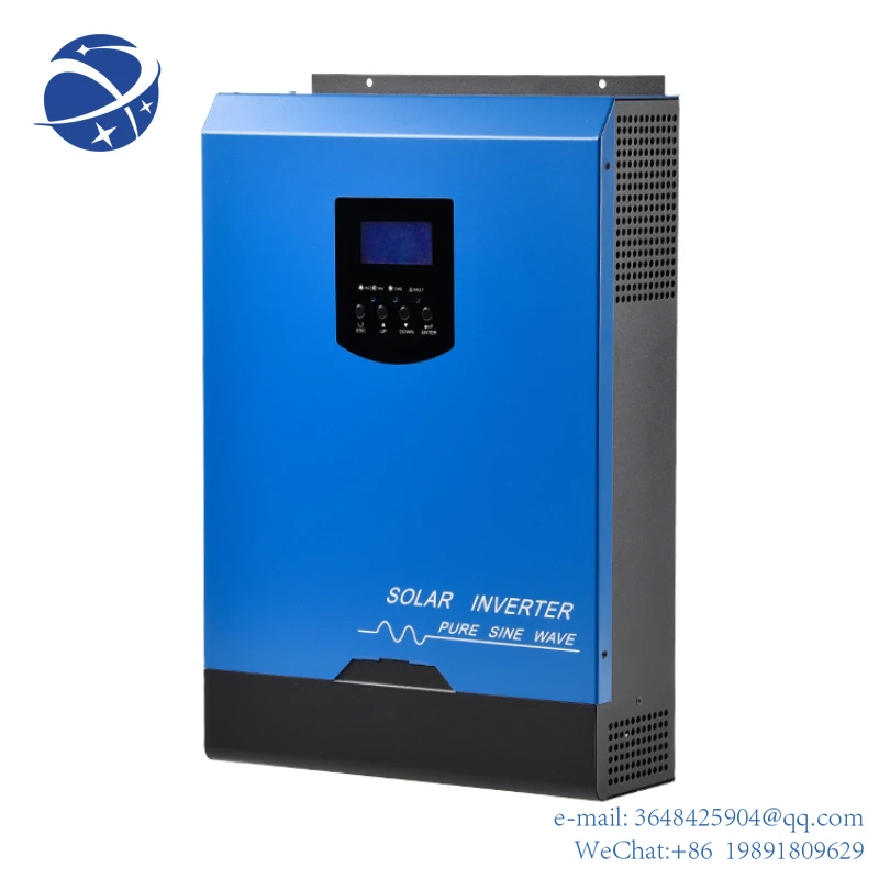 

YYHC 5.5kw 5.5kva Mppt 80a 500vdc Pv Input 220vac 48v With/no Parallel Function 5500w 3 Phase Hybrid Solar Inverter