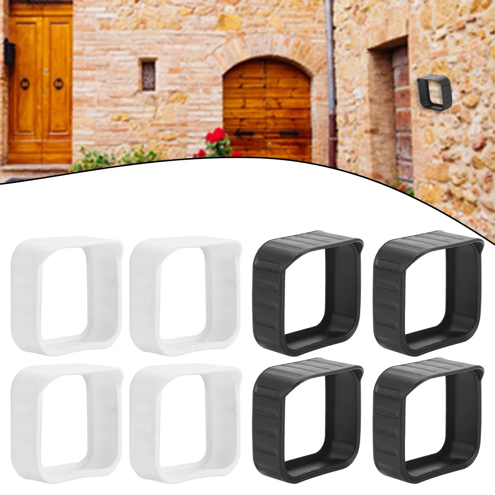 Juste de protection pour appareil photo, installation facile de la sonnette, silicone de haute qualité pour DoorHavana, ensemble de 4 pièces