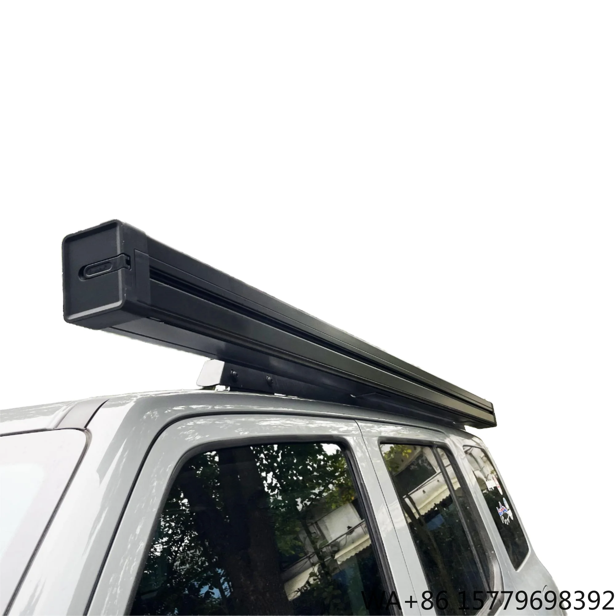 Semi-automatic Aluminum Car Rear 4x4 Offroad Side Awning Straight Bracing PVC Fabric Four-Season Waterproof for Summer Camping