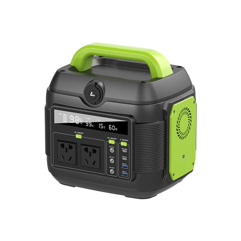 Portable Power Station Lifepo4 600W Portable Power Station 576Wh Portable Outdoor Camping Generator