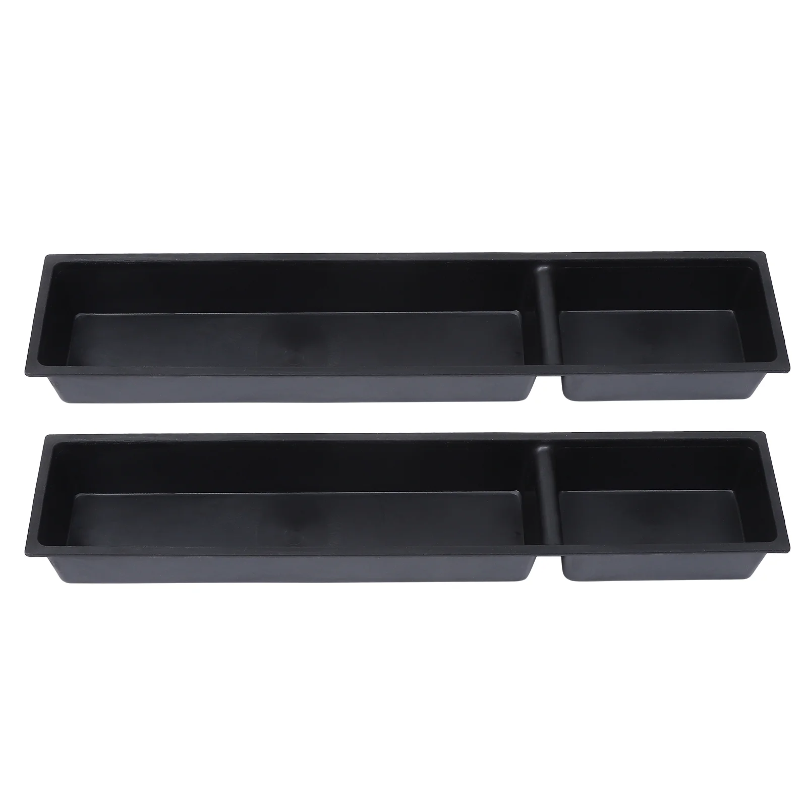 

DIY Chicken Feeder Cage Tray Pet Food Poultry Boxes Black Plastic Pigeon Feeding Trough