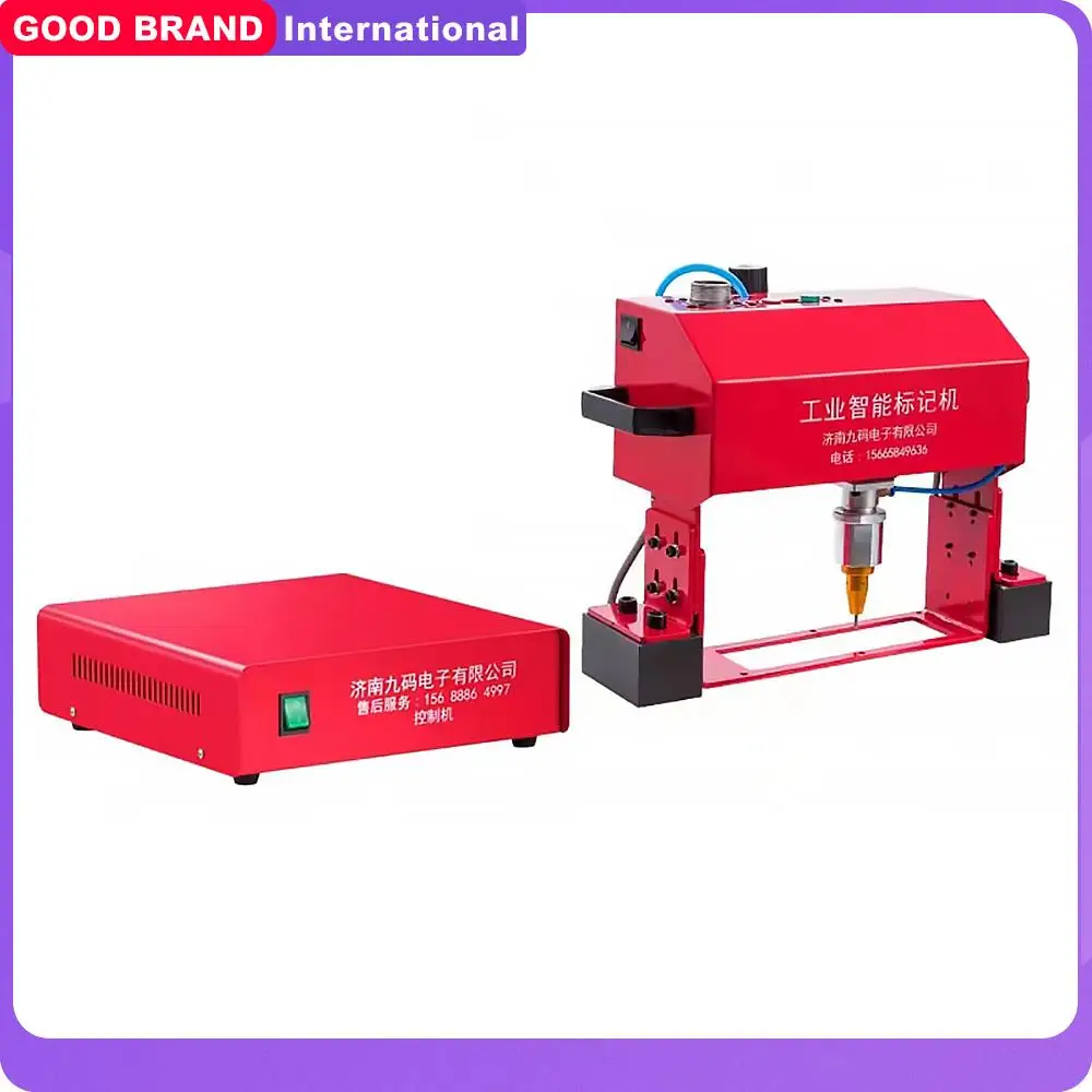 220V/110V Portable Metal Pneumatic Dot Peen Marking Machine For VIN Code(140*40mm) Frame Marking Machine chassis number