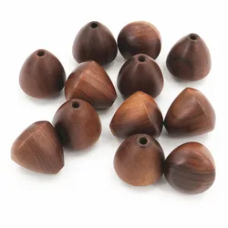 Walnut Wood Coffee Grinder Handle Head Upgrade Your Grinder with This Replacement Part Polished for Comfortable Use