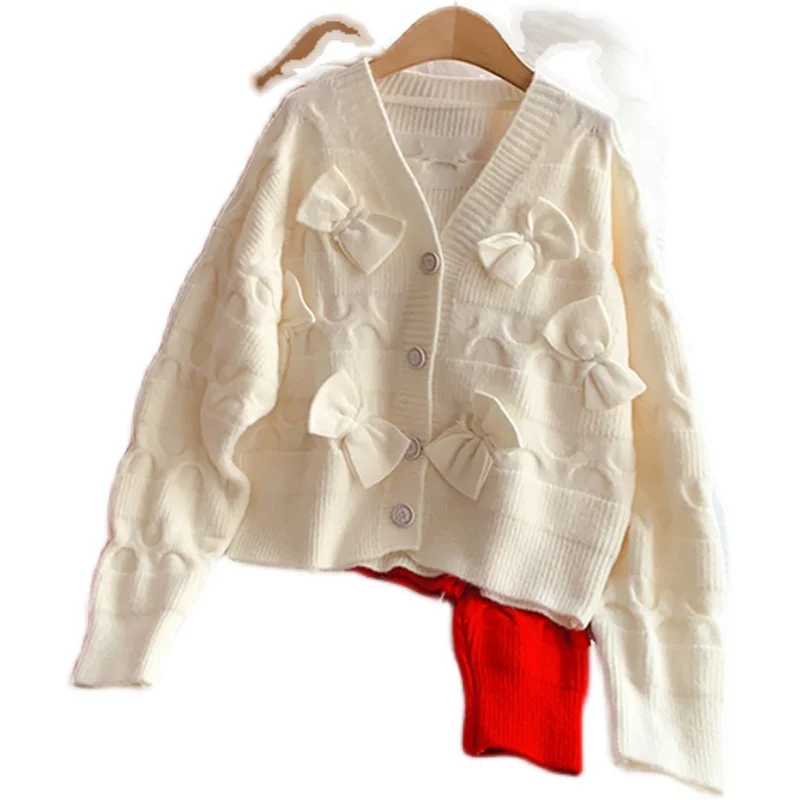 Klein bleu ort ouvert Cardigan printemps tricoté vêtements d'extérieur femmes Faionable haut petite taille v-ne Long Sve coupe régulière