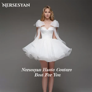 Neresyan beschichtet mit Rückenless Chiffon, Mini-A-Line 11 Hauptverkaufskleid für Verlobung Chiffon - №5