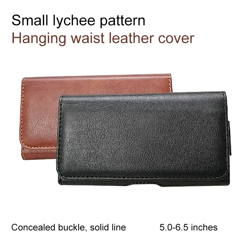 Universal Phone Bag 4.7-6.5 inch Phone Holster Phone Waist Packs for IPhone Samsung Huawei Xiaomi Waist Bags Belt Clip Cover