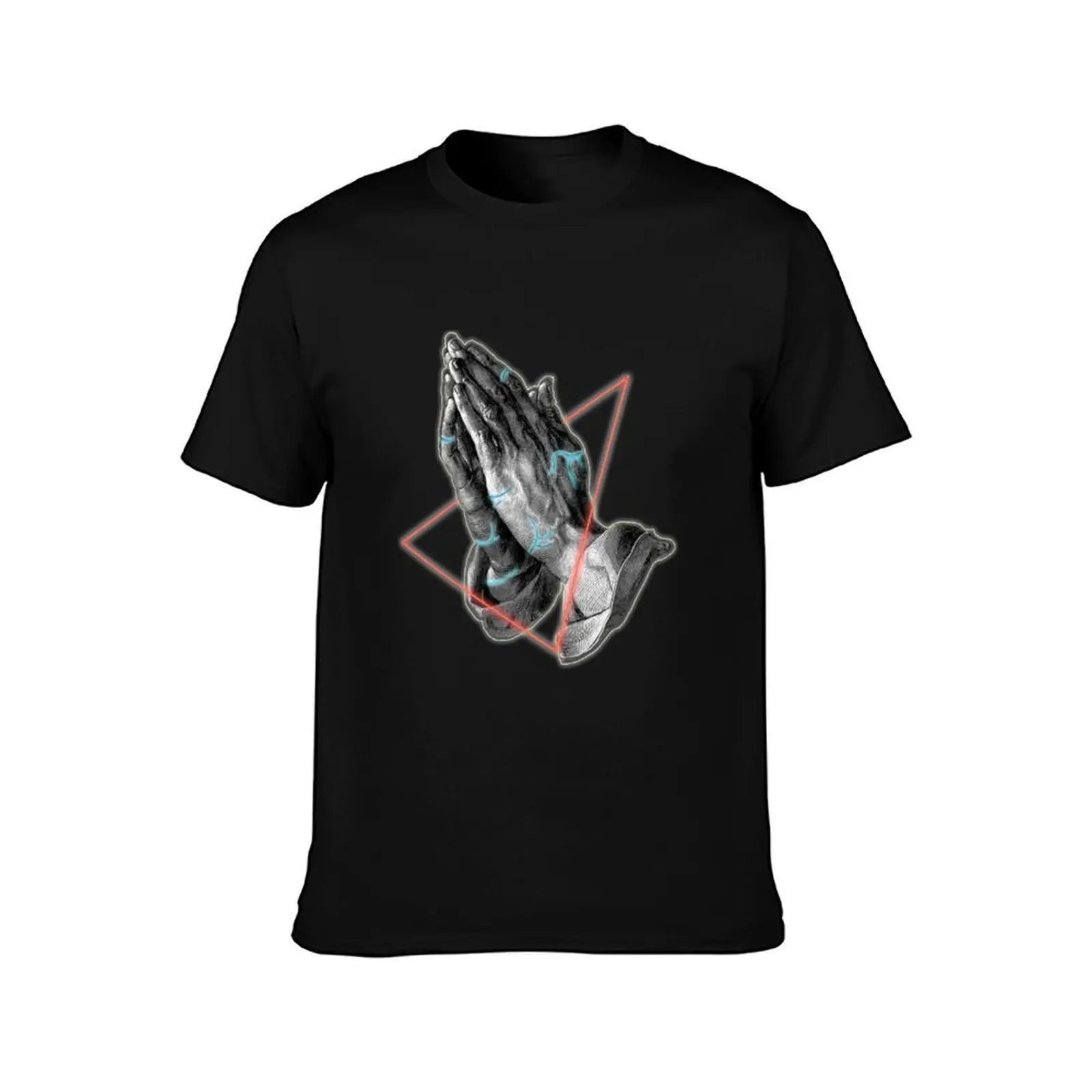 PRAYING HANDS T-Shirt t shirt for man 100 percent cotton T-Shirt