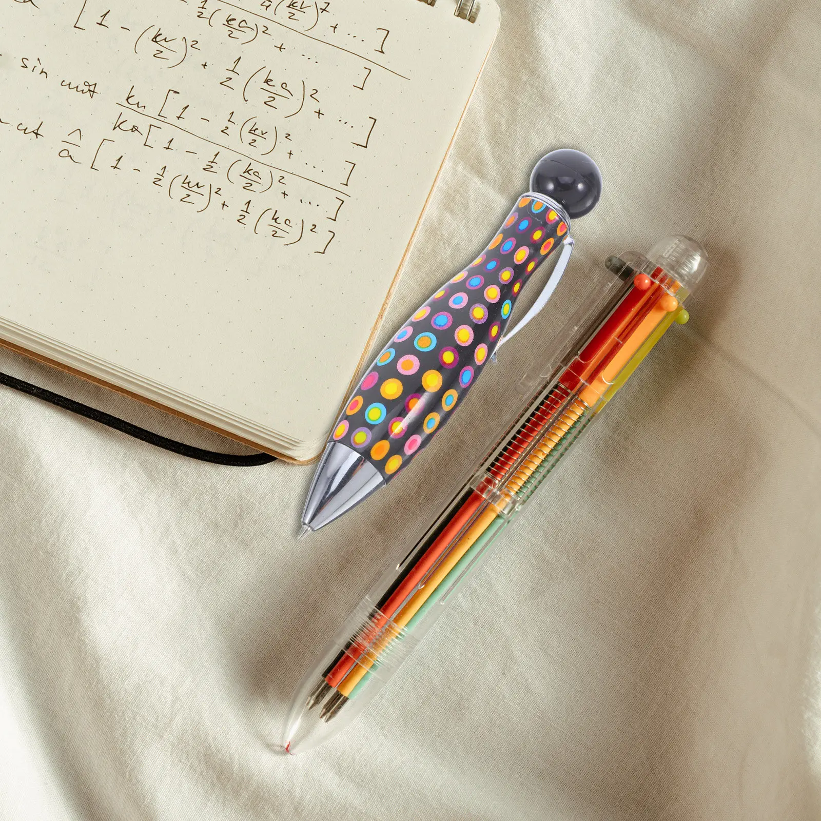 6Pcs Short Novelty Bowling Ballpoint Pen Vibrant Color Twist Design Pocket Sized Fun Pen for Studying Drawing Signing