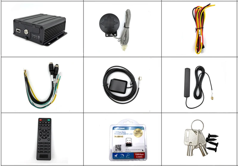 مصنع الجملة OEM 4CH AI Dashcam ADAS WiFi كاميرا سيارة مسجل فيديو الصندوق الأسود DMS GPS 4G نظام كاميرا DVR اللاسلكية للسيارة #6