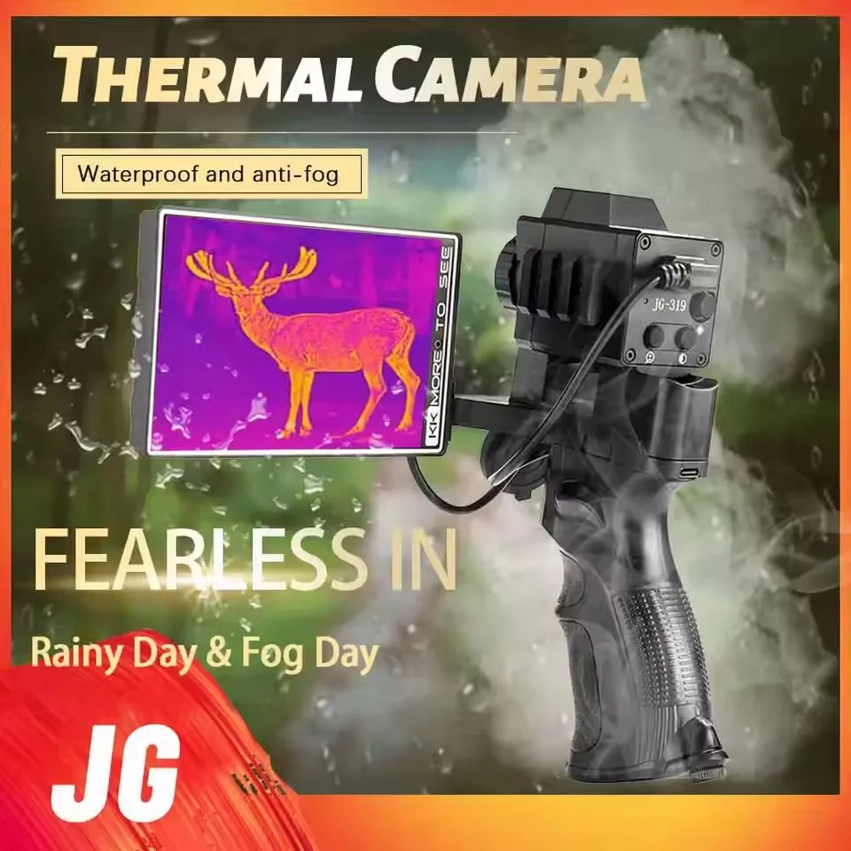 Thermal Imaging Monocular Handheld for Jungle Hunting Long Distance Pseudo-Color Hot Spot Detection JG-319 JG-635