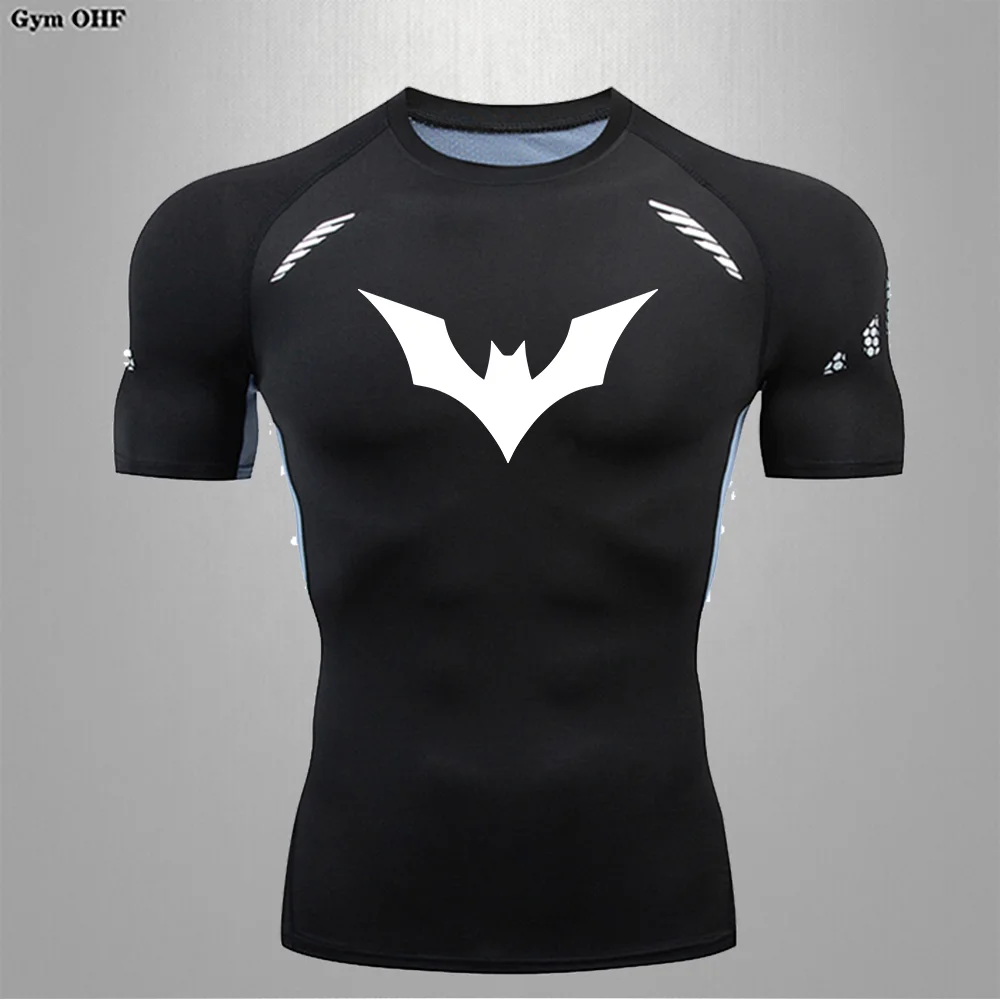 Camiseta de entrenamiento de boxeo y Jogging para hombre, ropa deportiva de Fitness, Rashguard'S, nuevo