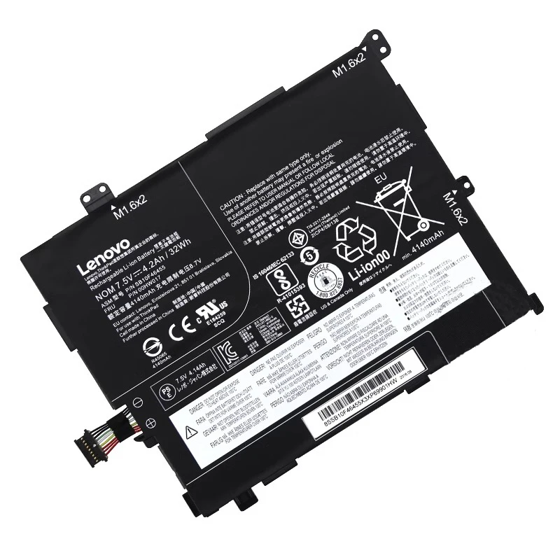 بطارية كمبيوتر لوحي Lenovo-ThinkPad 10 ، 2nd TP00064B ، 00HW018 ، 00HW017 ، 00HW016 ، SB10F46455 ، أصلية