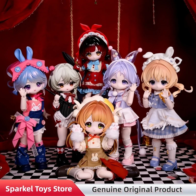 

Genuine Bonnie Bunny Dream Box Series 6th Generation Blind Box Bjd Doll Kawaii Action Figure Dress Up Ornament Toys Mystery Box