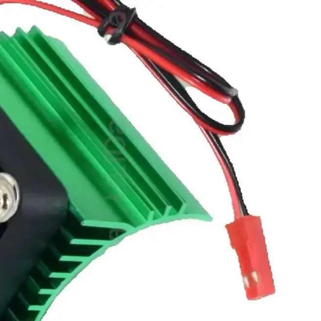 Motor Cooling Fan Radiator Plus Fan Heatsink Set 40*42mm for 1/8 1:7 RC Car Parts 4074 4274 1515 Motor Universal Heat Sink