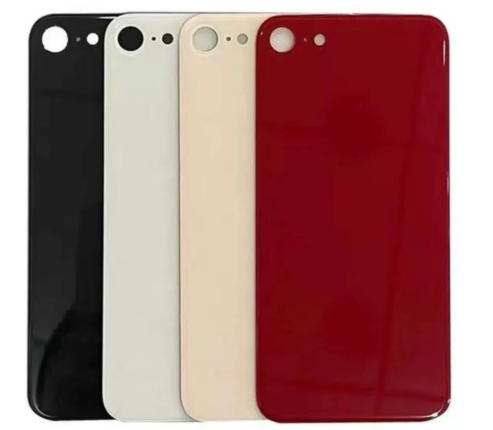 Back Glass For iPhone 8G-8 Plus Back Cover Glass Fast Replacement Housing Battery Cover Big Hole Rear Glass with glue