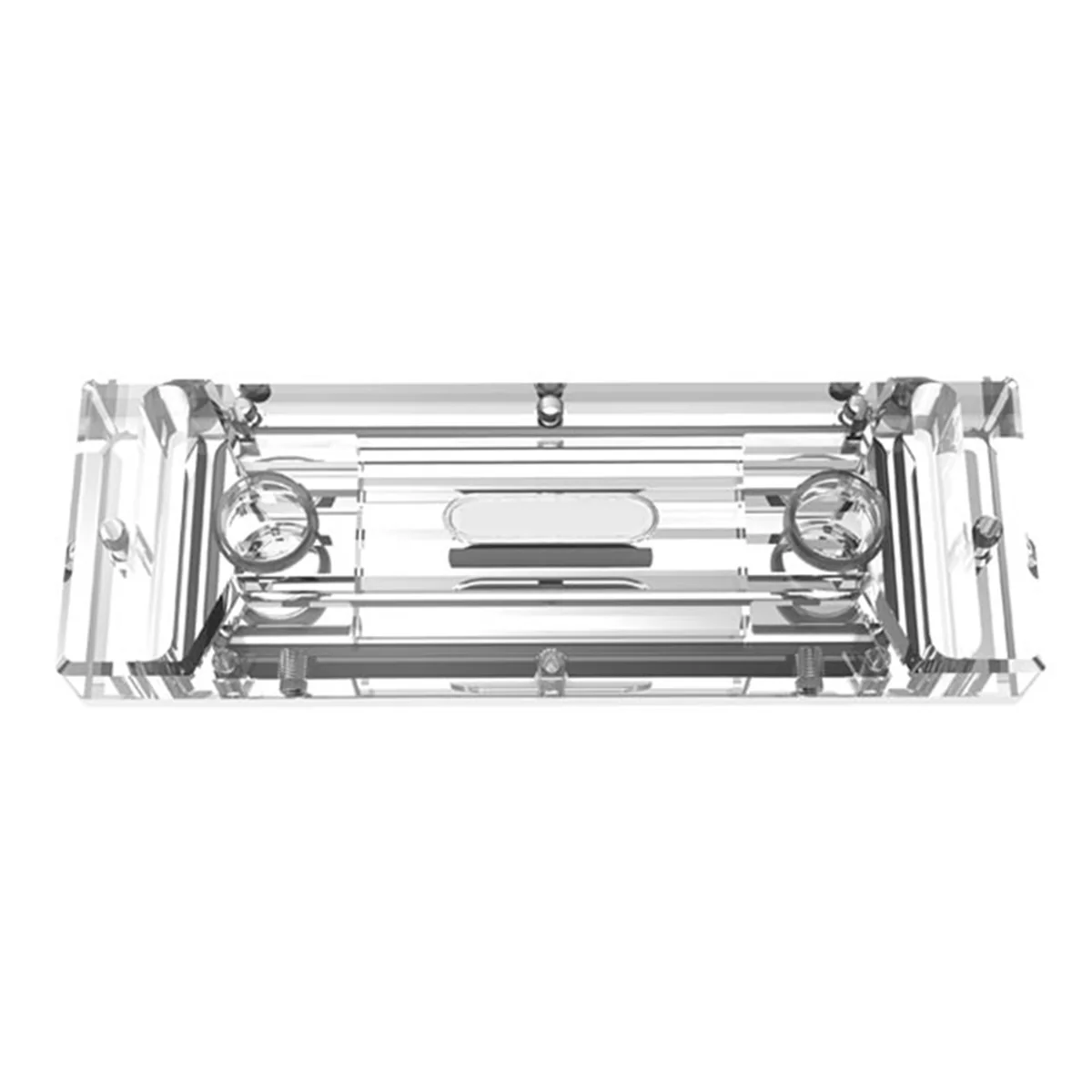 DT77 RAM Water Cooler Memory Block Memory Water Cooling Block Kits LRC2.0 RGB Two Armor Block Maximum Support 4 RAM