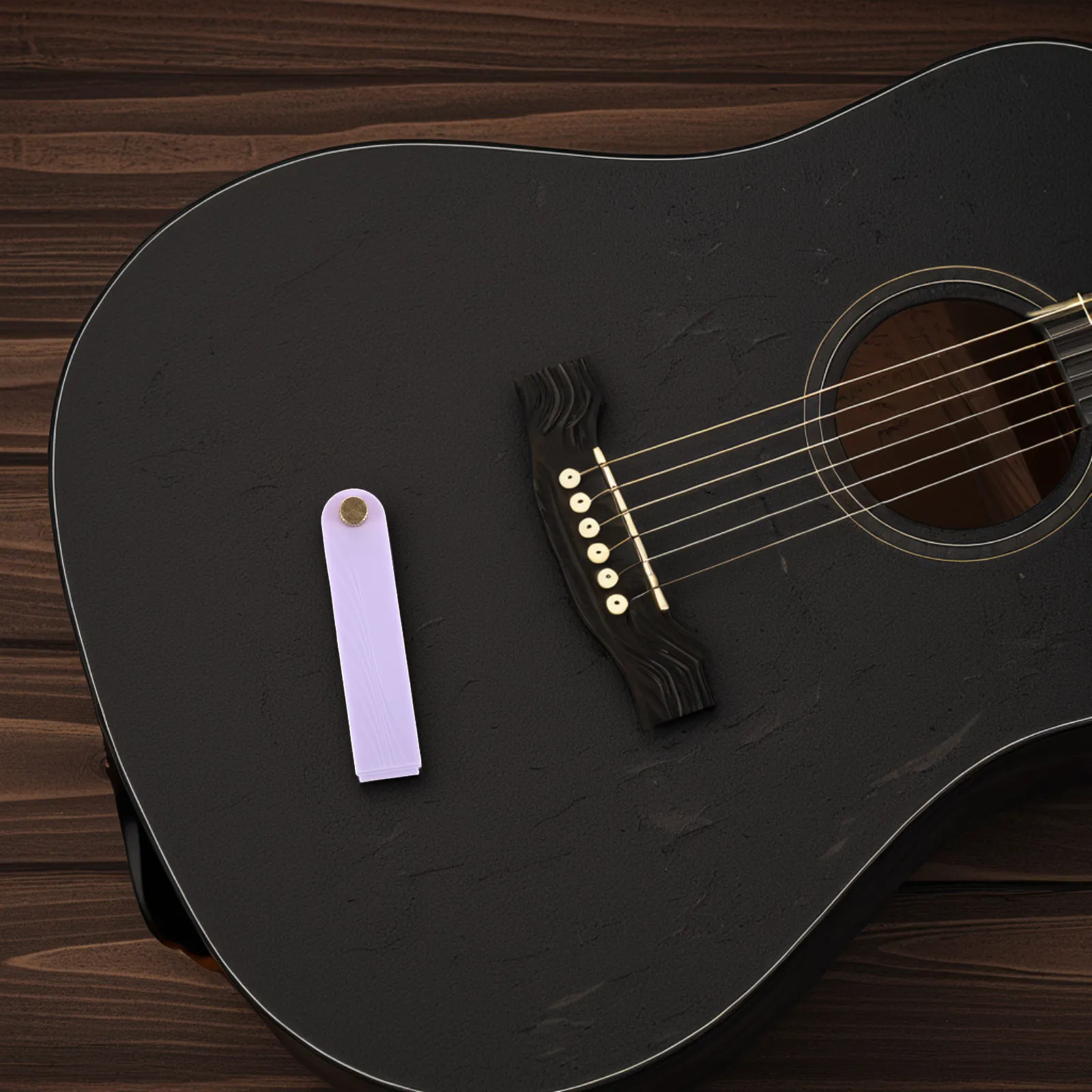 Guitar Mute Pad Reducer for Acoustic Electric String Instruments Easy Use Fashionable Female Music Accessory