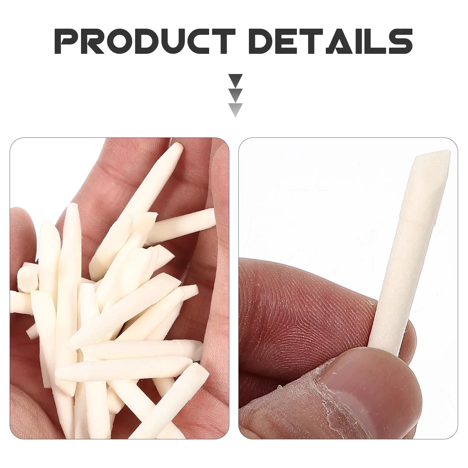 

Marker Pen Replacement Tip Refill Paint Portable Oil Painting Points White Fiber