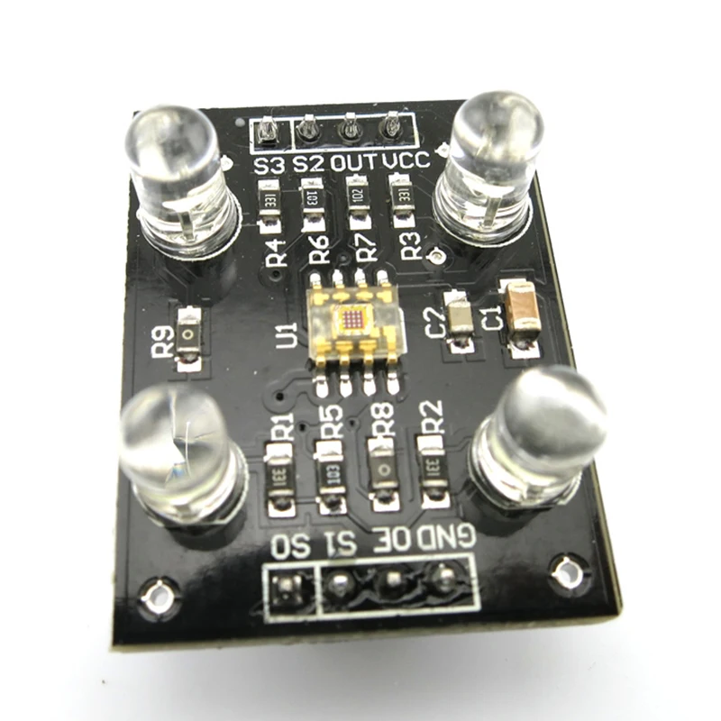 Sensor reconhecimento cor TCS230 TCS3200 Sensor cor Módulo reconhecimento cor Sensor reconhecimento cor