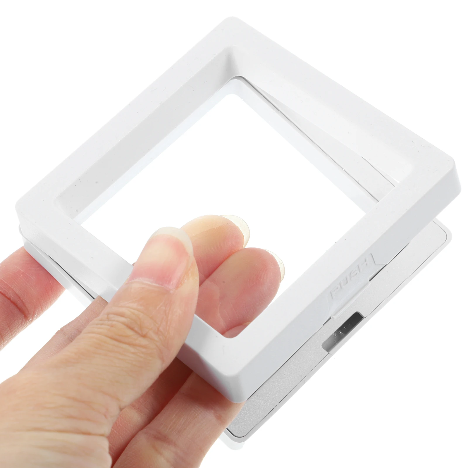 

10 Pcs Ear Jewelry Storage Rack White 7x7 Travel Necklace Organizer Display Case Earrings Holder Bracelet Ring Stand