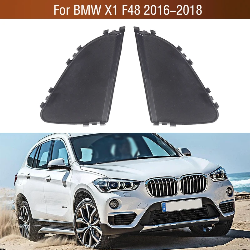 

1 пара, передний бампер, нижняя решетка радиатора, угловая Крышка для BMW X1 F48 2016 2017 2018