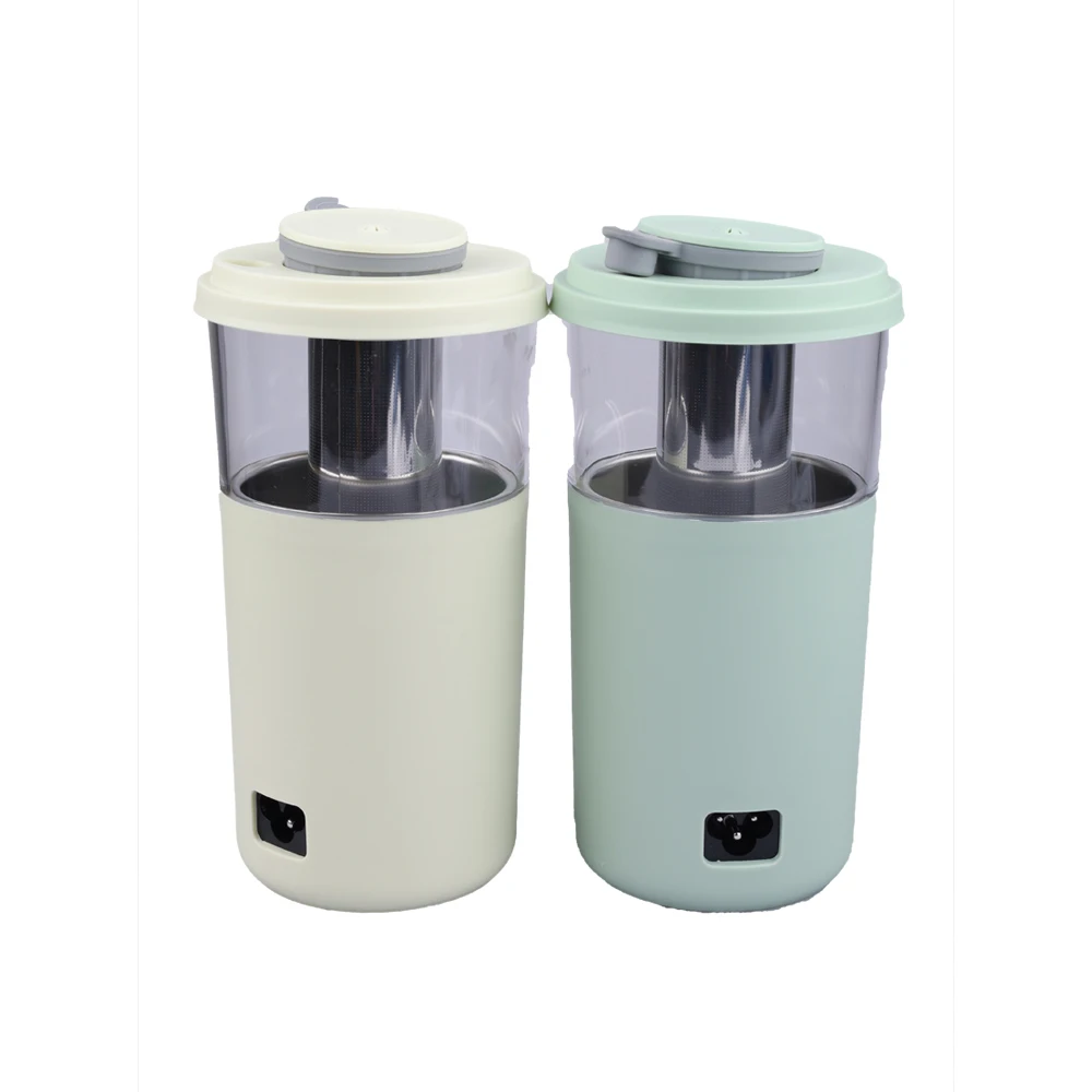 Portable Electric Coffee Maker Multictional Milk Tea Machine Automatic Milk frother Home and kitchen Blender Tea maker 220V