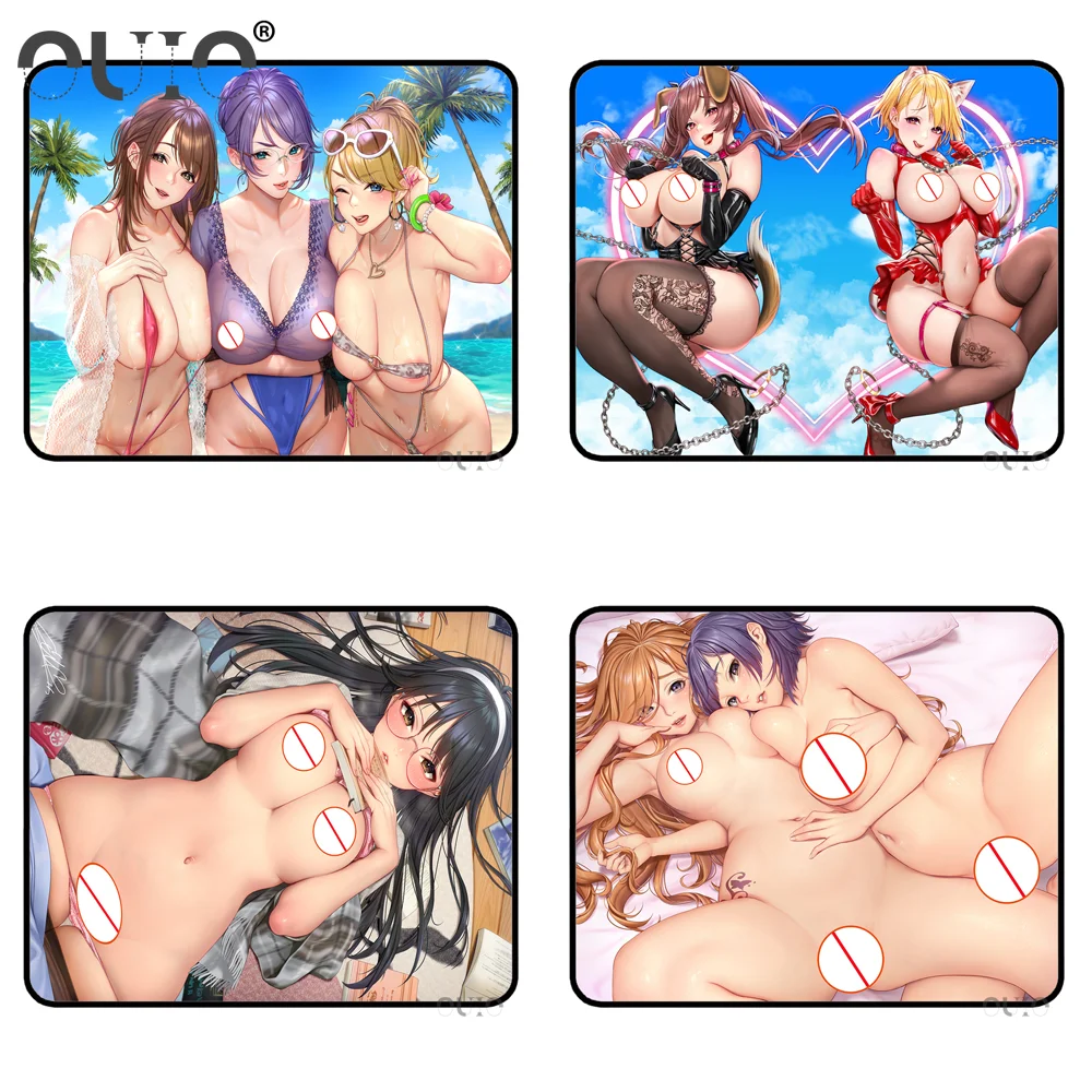 

Sexy Naked Girls Anime Mousepad Big Tits Big Ass Small Mouse Pad Computer Table Carpet Pc Gamer Keyboard Desk Mat Locking Edge