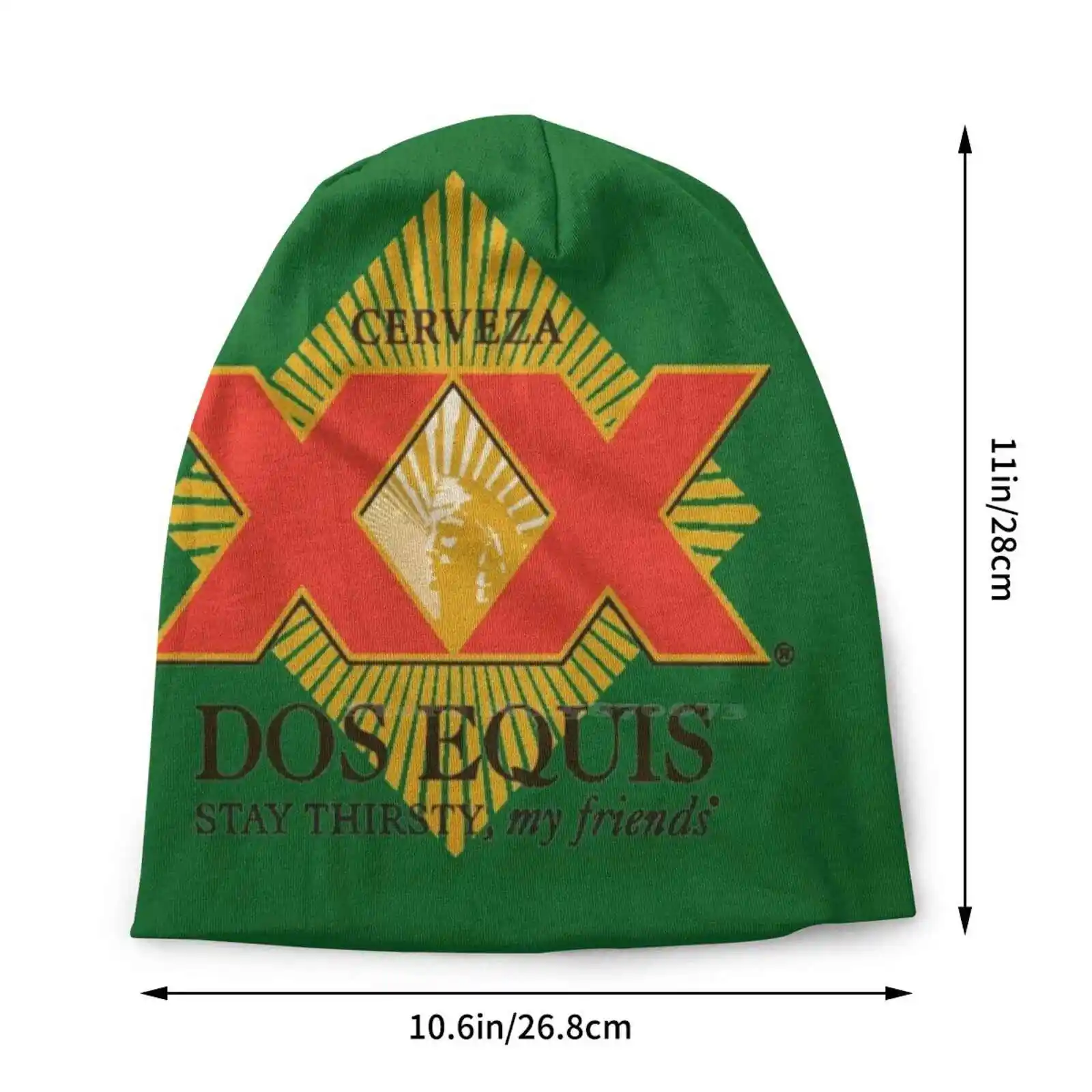 Cervenza Dos Equis Knitted Hat Warm Beanie Outdoor Caps Dos Equis Cervenza Italy Deutsch Belgium Us England Beer Lover Lager