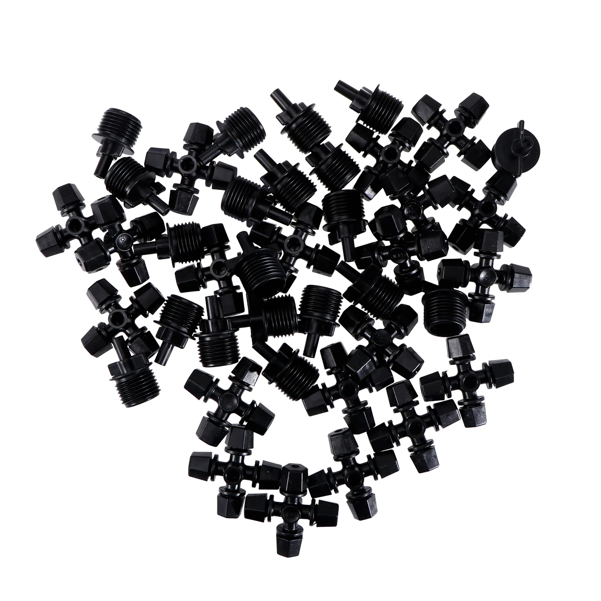 

20 PC Atomizing Nozzle Garden Sprinkler Hose Water Control Self-priming Micro Drip
