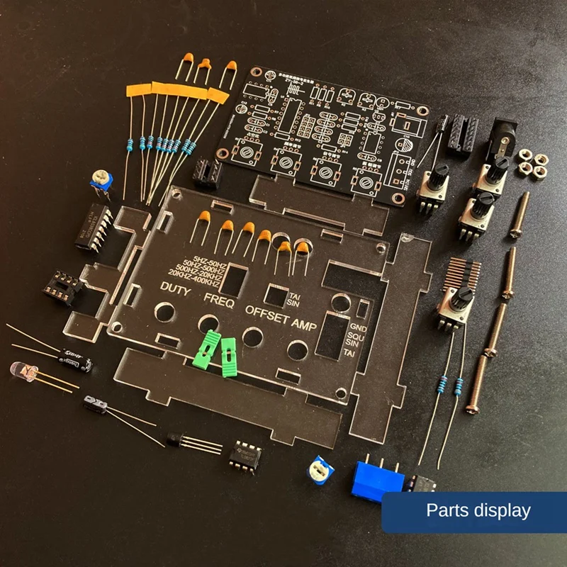 ICL8038 Function Signal Generator Module Sine Square Triangle Signal Generators DIY Welding Practice Kit