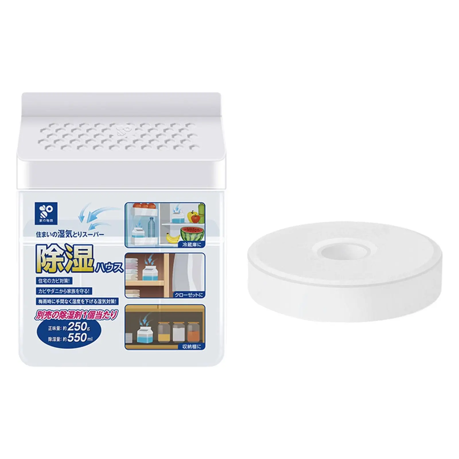 Desecante de desumidificação absorvente de umidade para dormitório doméstico