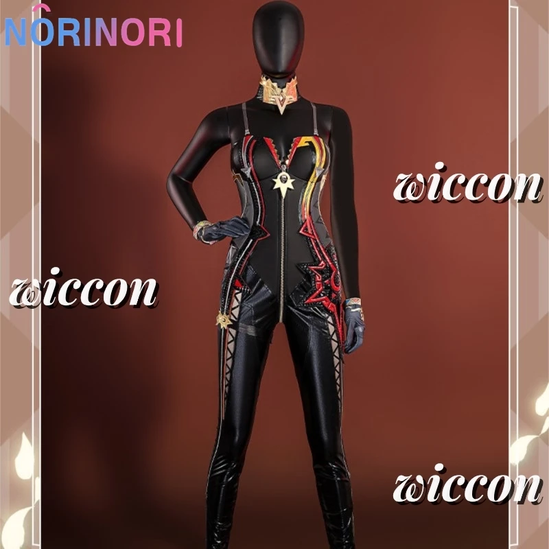 Genshin-Disfraz de impacto Mavuika para mujer, traje de juego Pyro Archon, uniforme Sexy, disfraz de Cosplay, traje de juego de rol para fiesta de Halloween