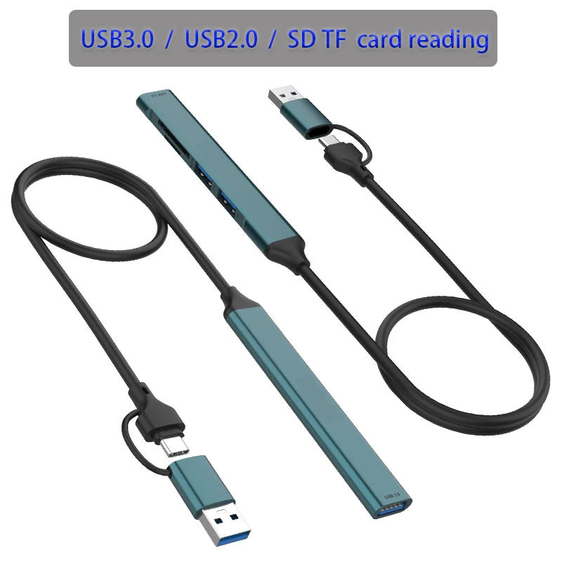 

Laptop Docking Station dock station game usb3.0 hub Splitter Multi Adapter SD/TF card reading Type-c converter Extension Cable