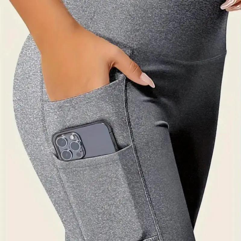 High Waist Women's Tight Pants with kets Soft Abdomen Control New 2025 Cross-Border Sle Spring KTV Evening Gown