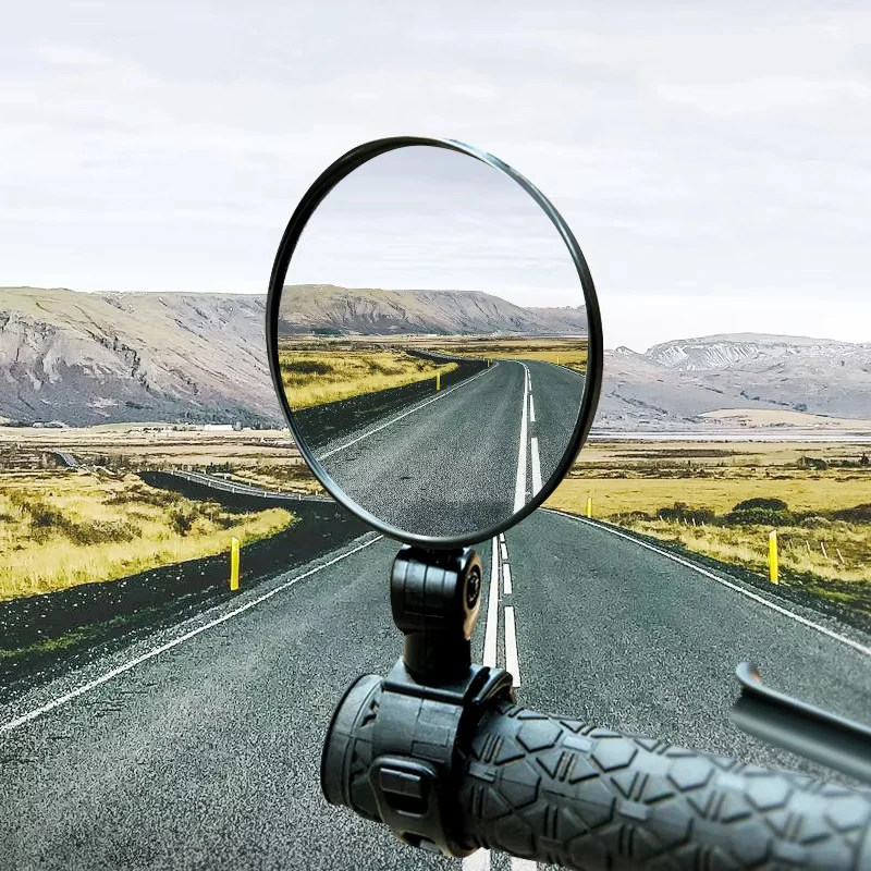 Motorrad-Rückspiegel, Seitenspiegel, Sicherheitsansicht, Lenkung, fest fixiert, links und rechts, verstellbarer Motorrad-Rückspiegel