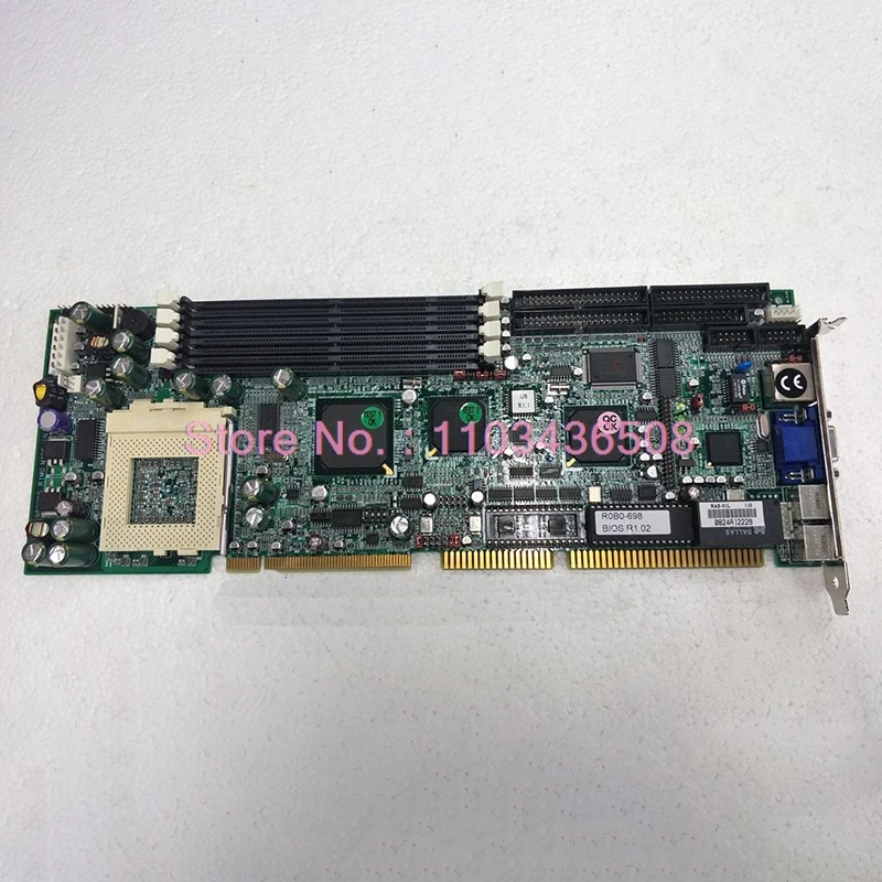 Original Industrial Computer Motherboard ROBO-698 BIOS R1.02 216006980096