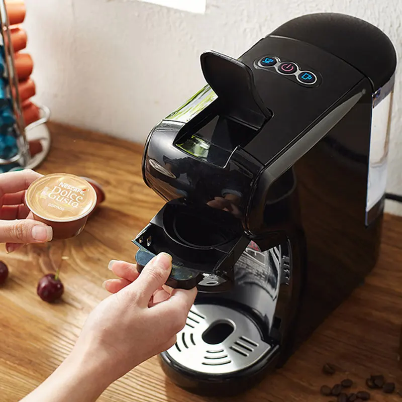 Macchina da caffè 19Bar 3in1 Capsule multiple per Dolce Gusto, Nespresso e polvere Macchina da caffè automatica multifunzione