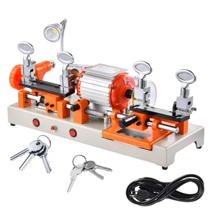 110V Durable Key Duplicating Machine Horizontal Car Key Cutting Duplicator for Metal Key Copying and Locksmith Use