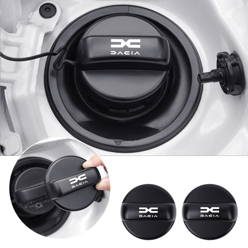 

Car Zinc Alloy Fuel Tank Cap Dustproof Petrol Cover Stickers For Dacia Duster Logan Sandero Lodgy Dokker Stepway Mcv 2 Solenza