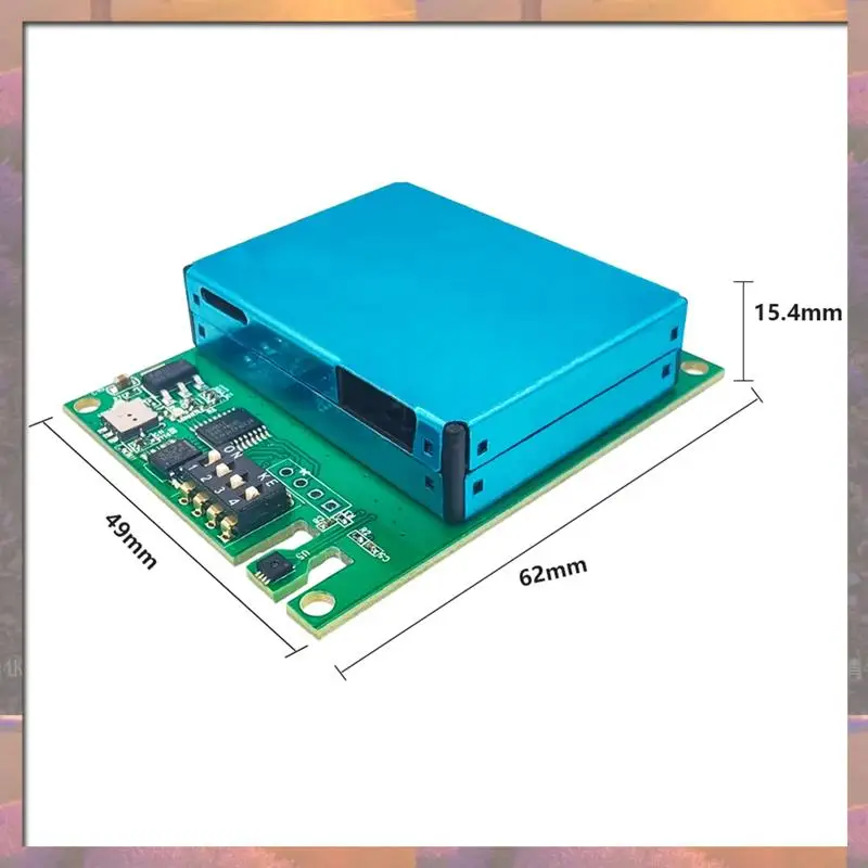 Лидер продаж, температура и влажность формальдегида CO2, TVOC PM2,5, датчик качества воздуха, выход RS485, M702B, простой в использовании (UART)