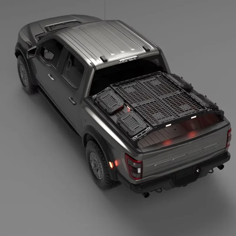 for Tacoma Colorado NP300 4x4 Aluminum Roll Bar Truck Bed Rack Cargo System Off Road Pickup Accessories Wholesale Custom