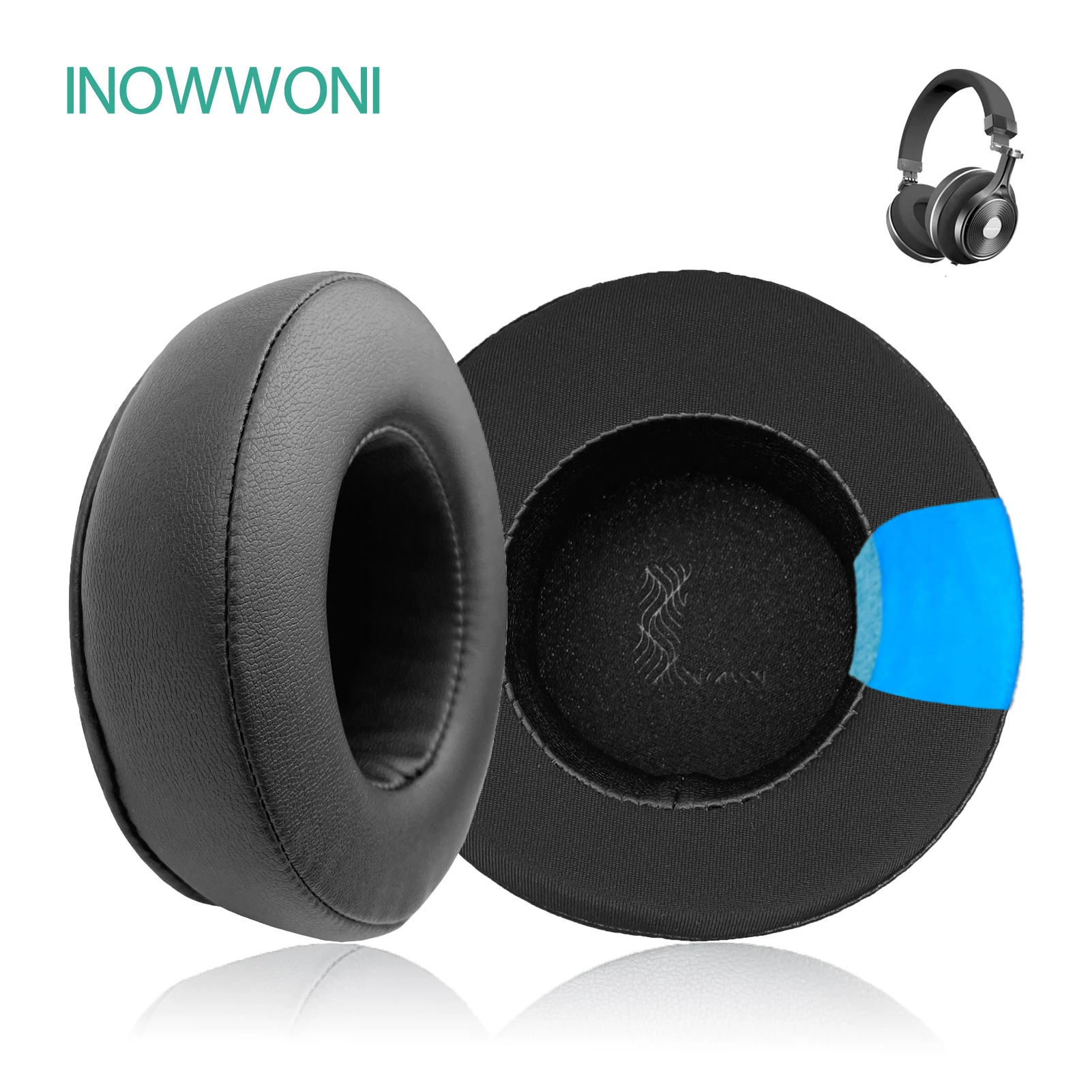 Сменные амбушюры INOWWONI для наушников Bluedio T3, амбушюры для наушников, накладки для наушников, гарнитура, повязка на голову