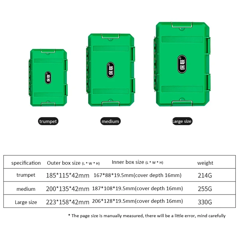 다기능 플라스틱 방수 도구 상자 S/M/L 크기 소형 정밀 기기 부품 도구 보관 상자 안전 보호 상자