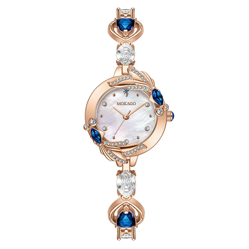 AL-176 Ювелирный браслет с кристаллами High Koi, инкрустированный бриллиантами, высококачественные легкие роскошные кварцевые водонепроницаемые часы для женщин