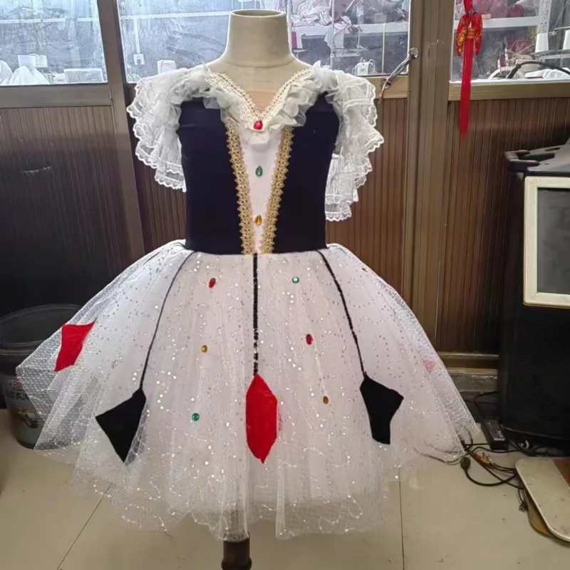 Ballet TUTU-rok voor kinderen Prestatiekostuum Ballet Toneelkostuum Zwanenmeer Bladerdeeg Tule rok voor meisjes